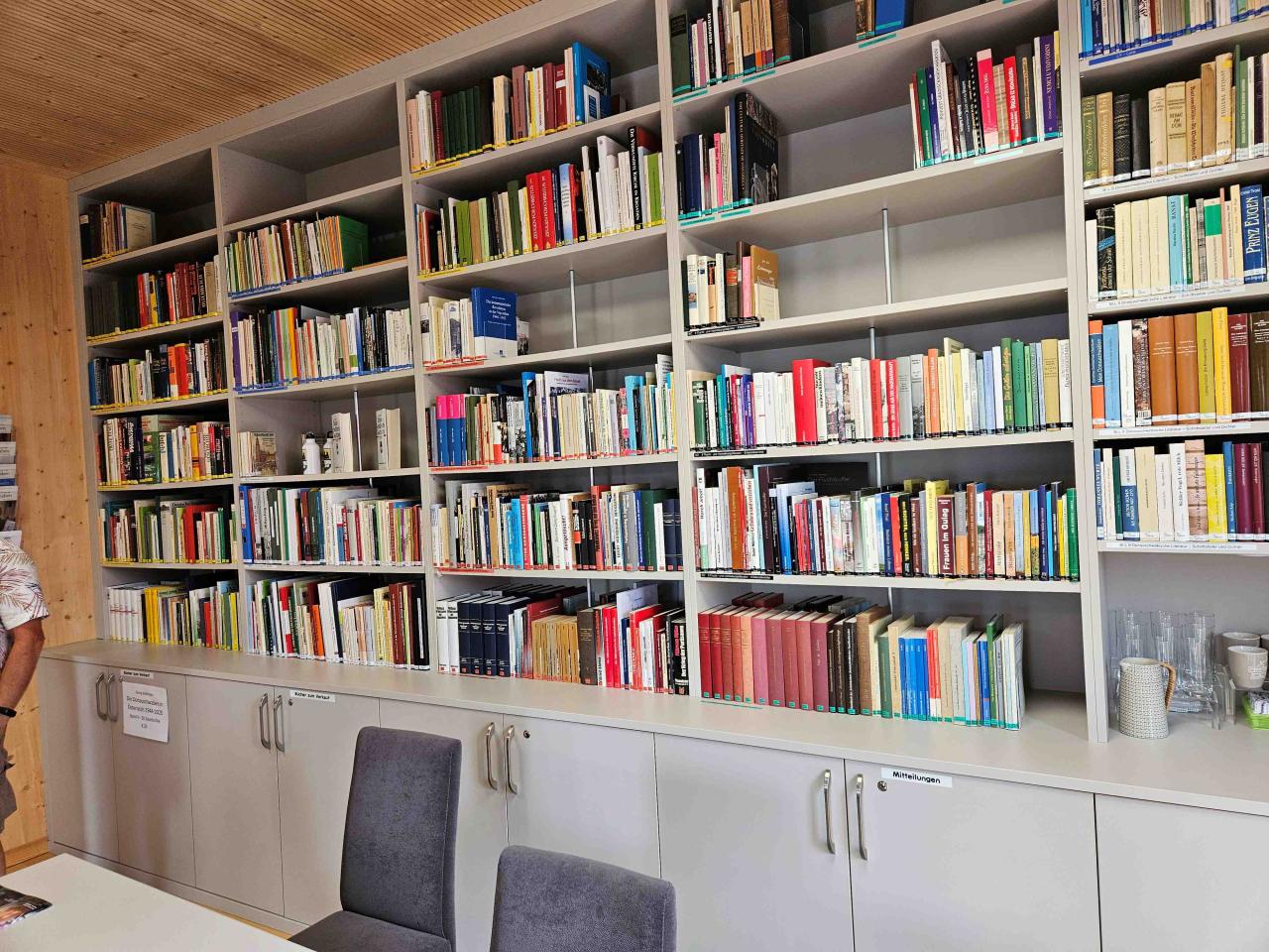 Innenansicht: Donauschwäbische Bibliothek